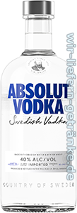 Absolut Vodka 40%