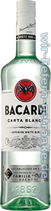 Bacardi Carta Blanca 37,5%